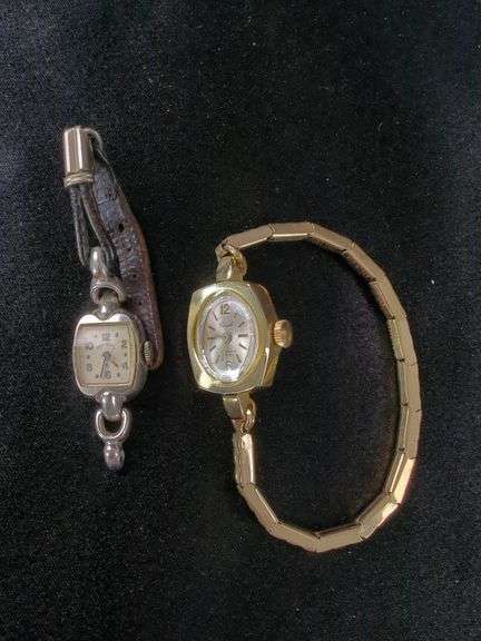Two Ladies' Wristwatches: Cariole and Lady Elgin, Unknown Working Order