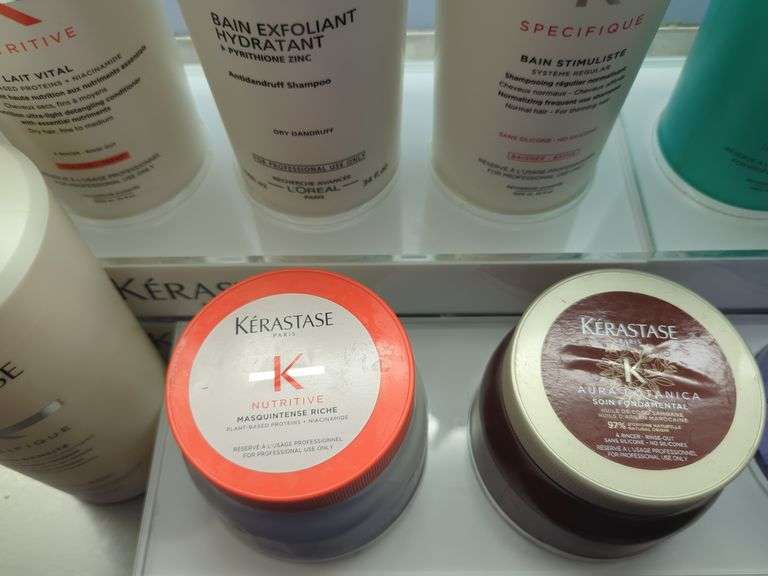 Kerastase Paris Back Bar Hair Care Products, Various Formulas, Partially Full, Including Display Risers