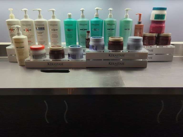 Kerastase Paris Back Bar Hair Care Products, Various Formulas, Partially Full, Including Display Risers