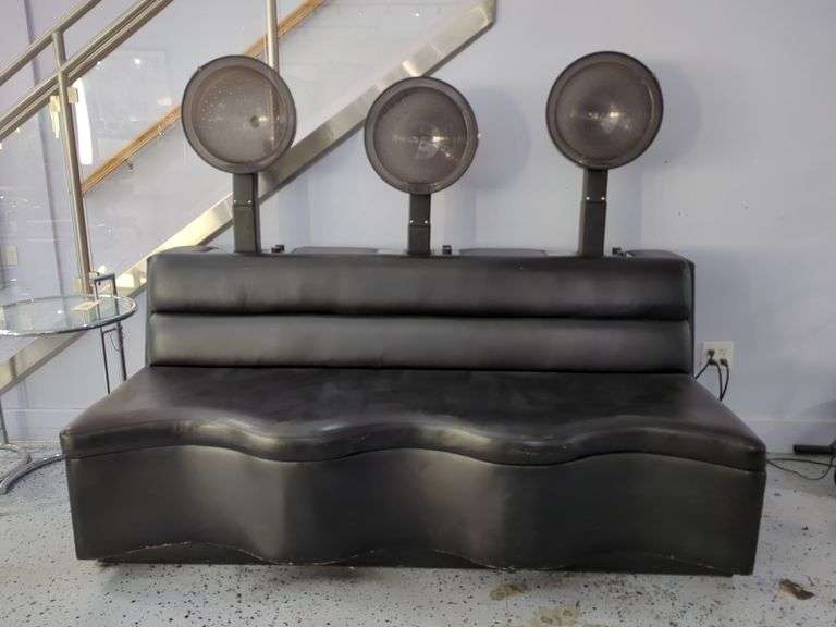 Liberty by Highland 3-Head Hair Dryer Bench