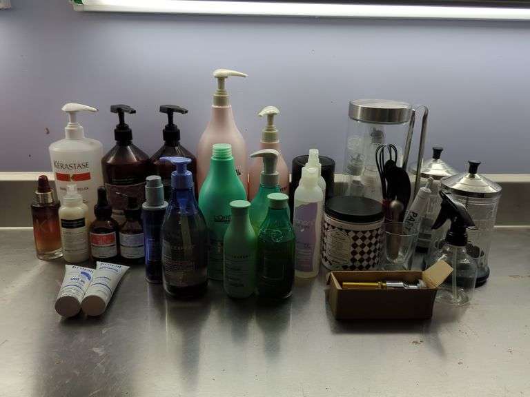 Salon Shampoo, Conditioners, and Accessories, Various Brands And Types