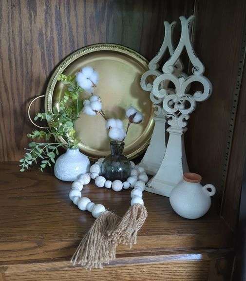 Beaded Tassel, Miniature Vases, Serving Tray And More Decorative Home Accents