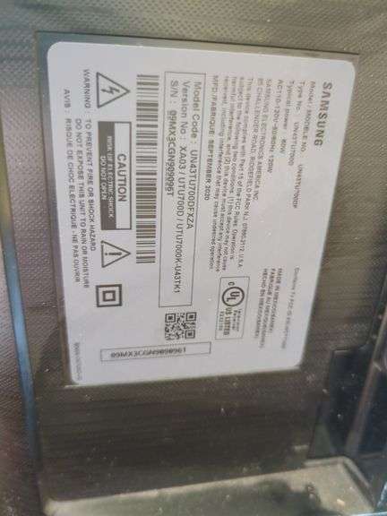Samsung 43" Smart TV with Remote