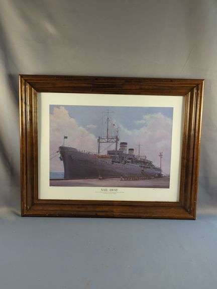 Richard Johnson "Sail Away"  Artist Proof Print