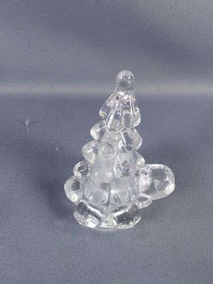Clear Glass Christmas Trees