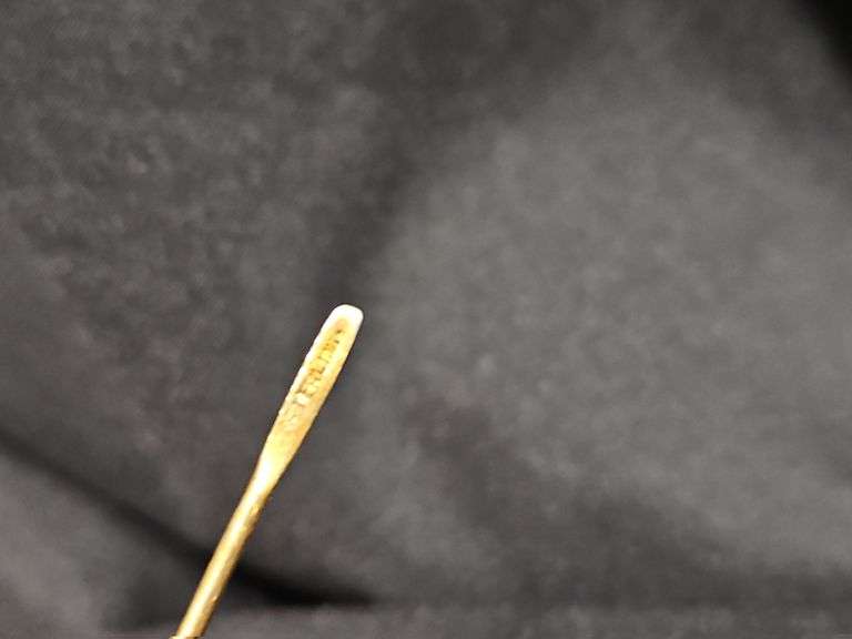Sterling Silver Gold-Tone Rose Brooch Pin