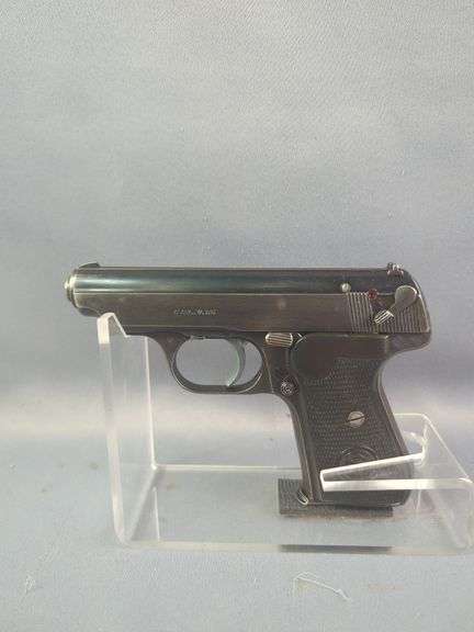 Shuer & Sohn 38H 7.65mm Pistol SN# 410831, Nazi Mark, 2 Total Mags, In Leather Holster
