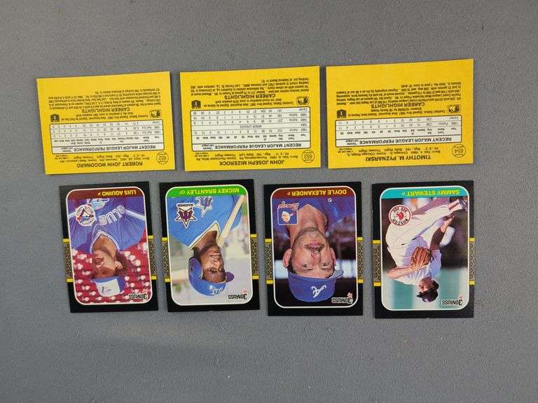 Donruss Baseball Card Collection 1985-1987