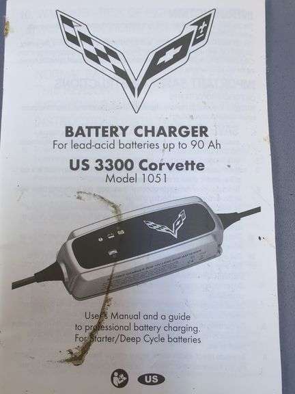 US 3300 Corvette Battery Charger