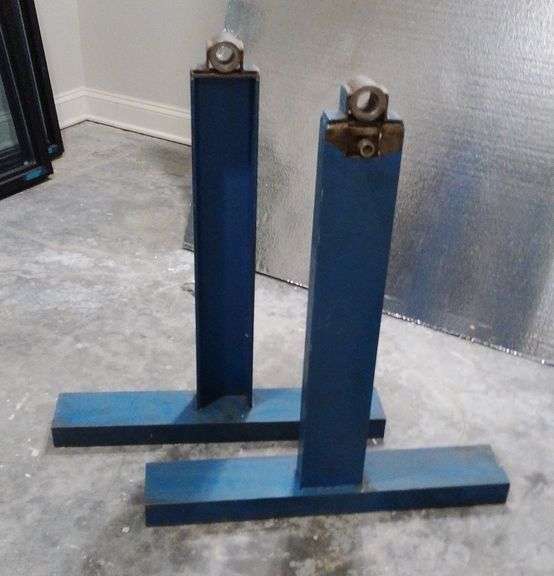 Heavy Duty Metal Equipment Stands, Qty 2