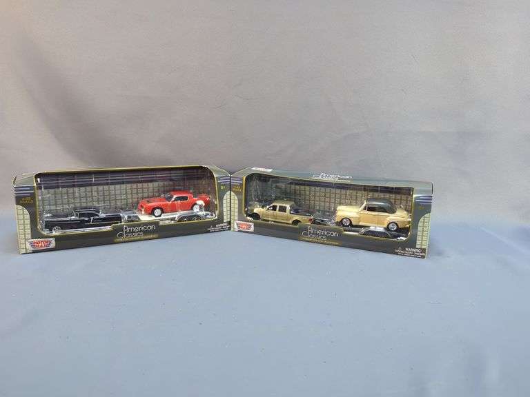 Motor Max American Classics Die-Cast Car Sets