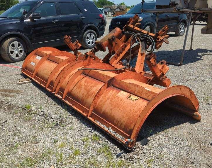 Henke 12' Snow Plow, City Of Shawnee, KS Surplus