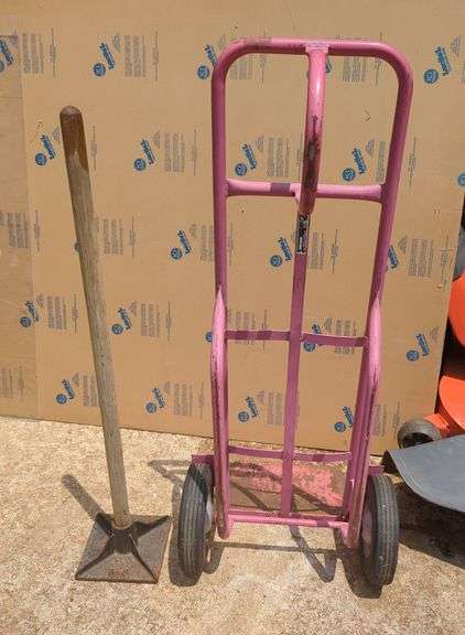 Hand Truck Dolly & Tamper Compactor Tool