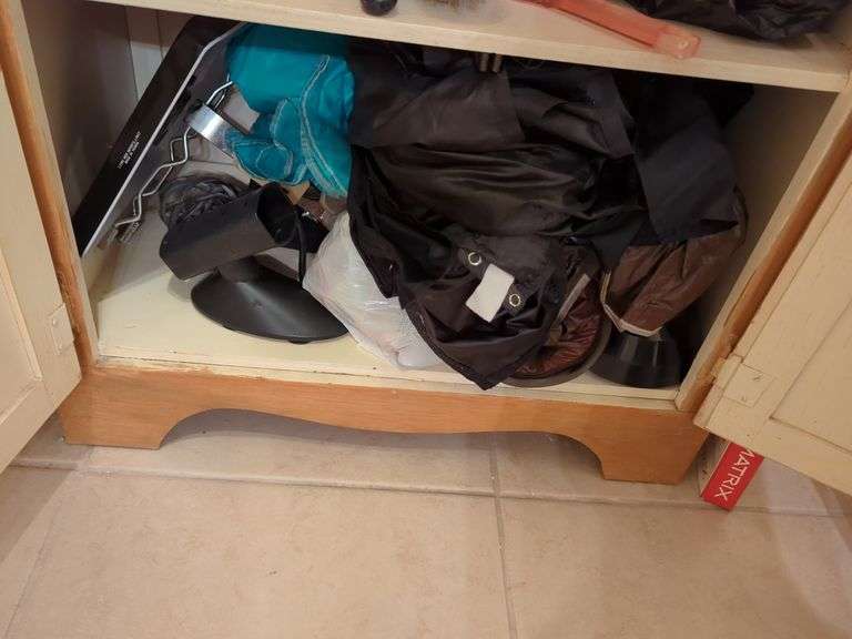 Hair Products and Supplies, Cabinet Not Included