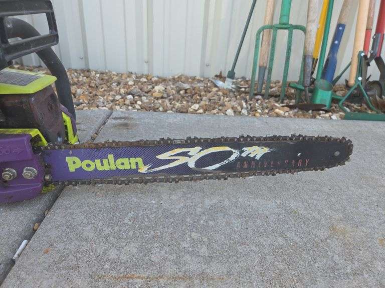 Poulan 36cc 18" 50th Anniversary Chainsaw
