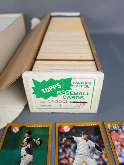 Topps Baseball Cards 2000-2002