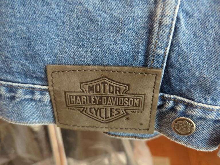 Harley-Davidson Denim Jacket, Women's Large