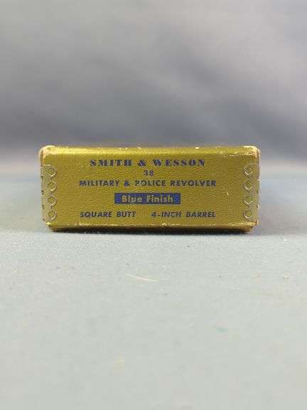 Smith & Wesson 38 Military And Police Revolver .38 S&W Spl 6-Shot Revolver SN# S883095, In Gold Box