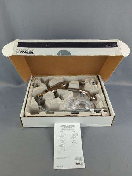 Kohler Forte 10416-BN Brushed Nickel Kitchen Faucet w/ Sidespray