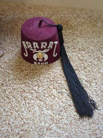 Shriners 'ARABA' Band Fez Hat