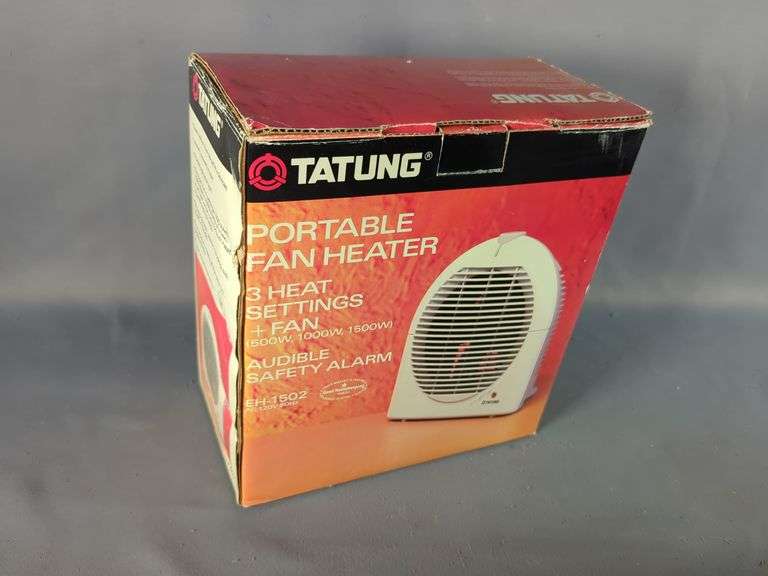 Tatung Portable Fan Heater & Soap Magic Ultra Hands-Free Soap Dispenser