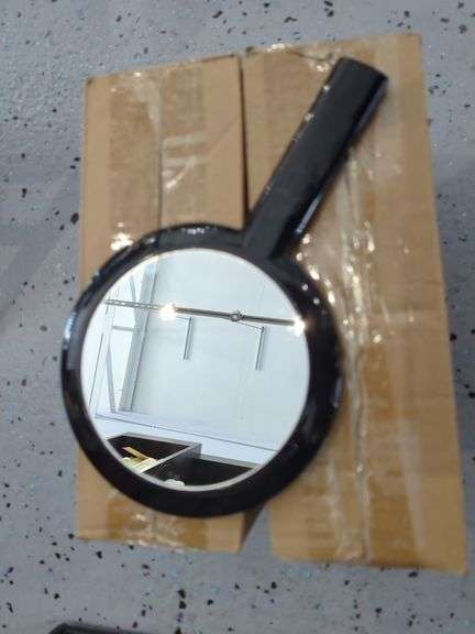Handheld Double Sided Vanity Mirror, One Side 2X Magnification, Qty 2