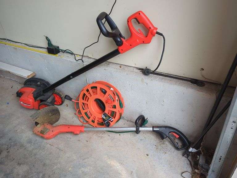 Black & Decker Edge Hog Edger, Weed Eater & Extension Cord
