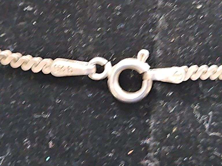 Sterling Silver Braided Necklace