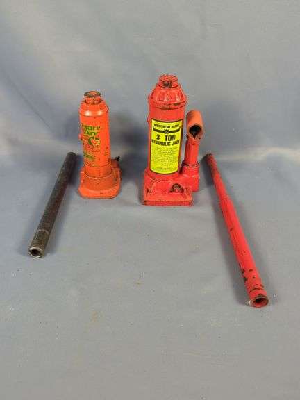 Hydraulic Bottle Jacks: Western Auto 3 Ton & Handy-Andy 1.5 Ton