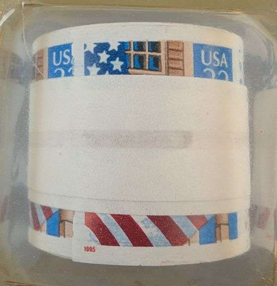 USA 32 Cent Flag and Porch Stamps (1995)