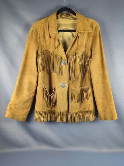Pioneer Wear Albuquerque Leather Fringe Jacket