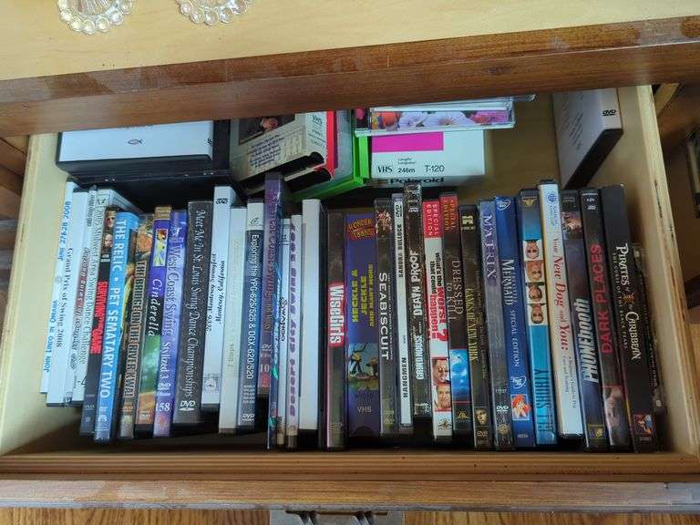 DVDs, VHS Tapes, and Accessories