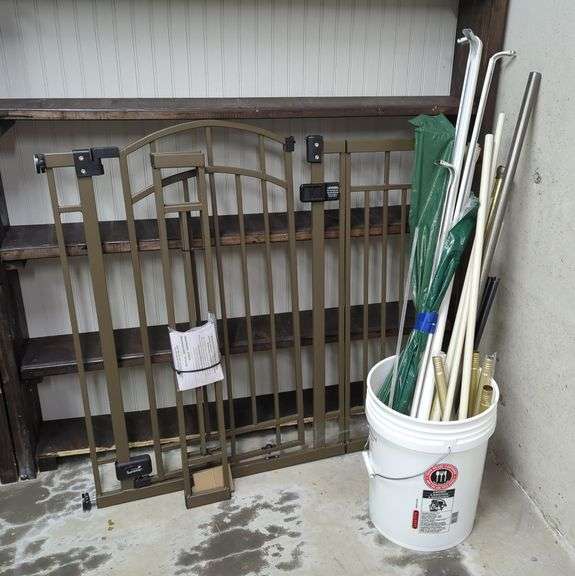 Summer Infant Safety Gate and Various Sized Curtain Rods