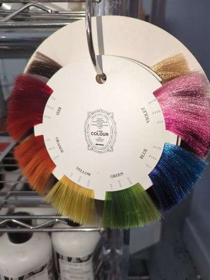 Davines 'A New Colour' Hair Color Assortment And Developer Including Color Swatch Wheel