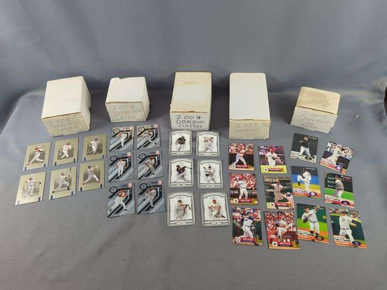 Donruss Baseball Card Assortment 2003-2005