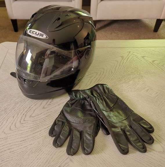 Zeus Helmet and Bikerse Glove Set