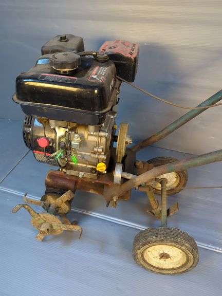 Ironton 208cc Gas Powered Walk-Behind Garden Tiller