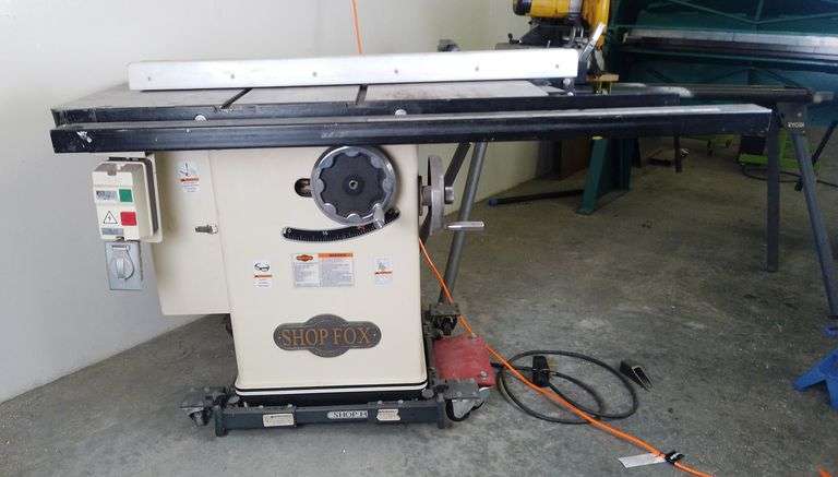 Shop Fox Table Saw, Model W1711