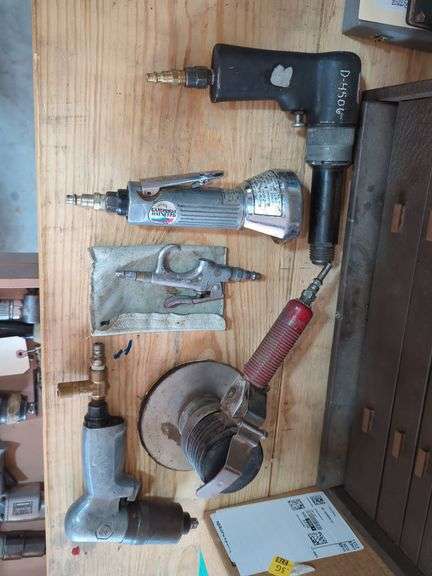 Air Powered Tools - Grinder, Riveter, Nozzle