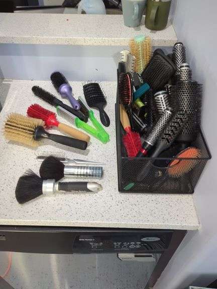 Hair Styling Brushes And Combs, Various Styles