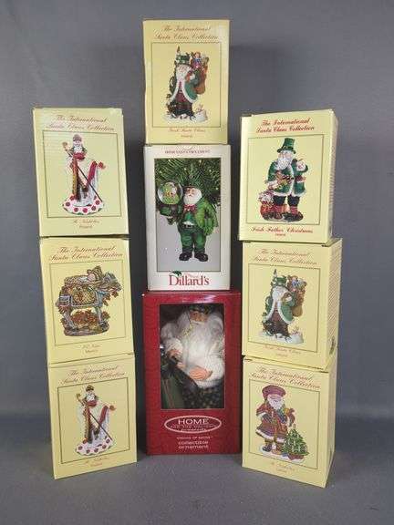 International Santa Claus Collection Ornament Assortment