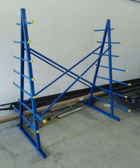 Double Sided Material Rack