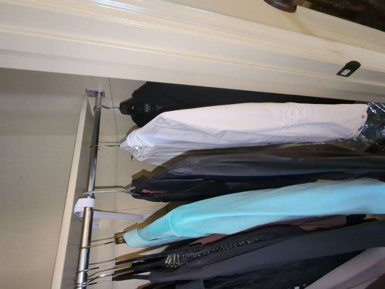 Women's Outerwear, Shirts, Bags, Backpack And More, Contents Of Closet