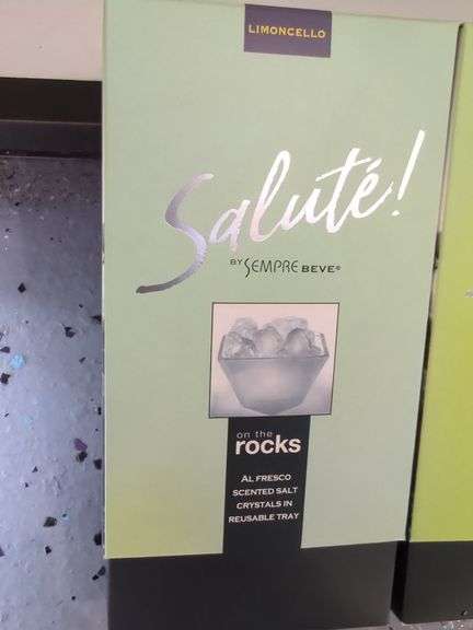 Salute! By Sempre Beve' Al Fresco Scented Salt Crystals, Various Scents, Qty 4