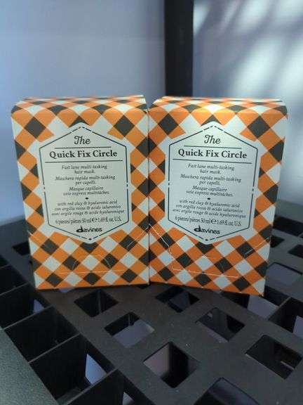 Davines The Quick Fix Circle Hair Masks, Qty 12,