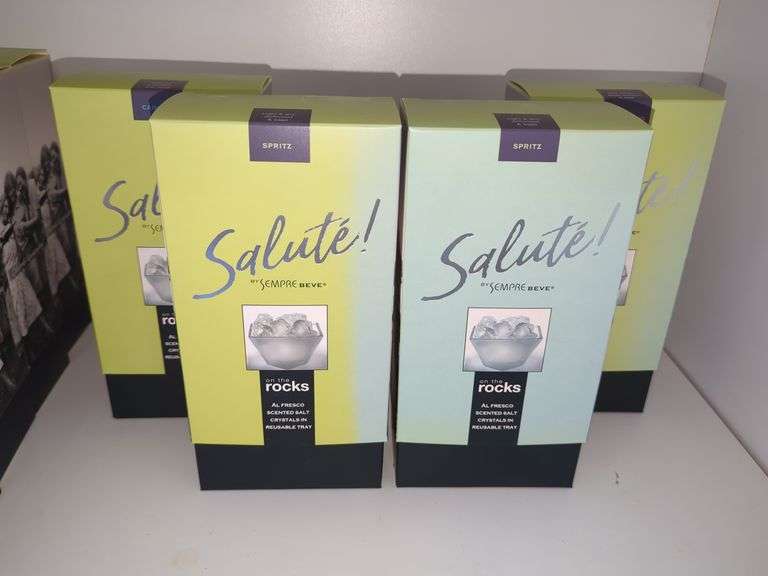 Salute! By Sempre Beve' Al Fresco Scented Salt Crystals, Various Scents, Qty 4