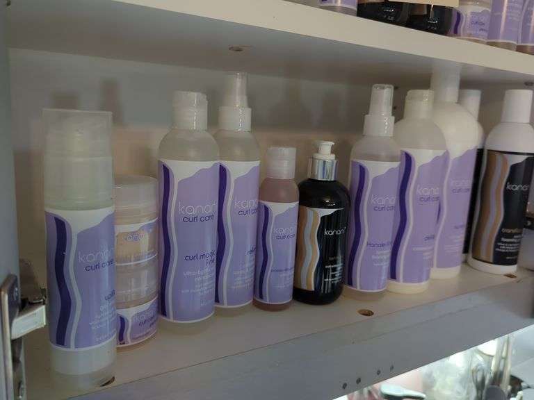 Kanani Curl Care Product,  Contents Of Shelf