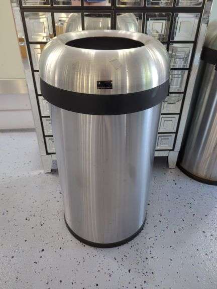 Simplehuman Stainless Steel Trash Cans, Various Sizes Set