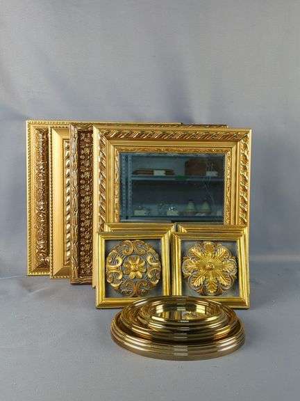 Framed Mirrors and Wall Decor