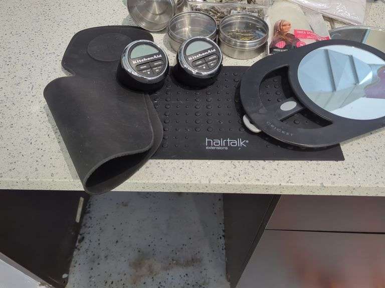 Bio Ionic Blow Out System, Kitchenaid Timers, Mirrors, Clips, & More